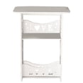 thumbnail image 2 of Iodue Rack Bed Side Table Side Table With Storage Rectangular Small End Table 12.6x8.7x15.8in Night Stand Modern Side Tables For Bedside Living Room Bathroom Night Stand, 2 of 4