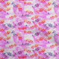 thumbnail image 1 of oneOone Tissu Polyester Spandex Rouge Feuilles pour Couture Tissu Imprimé au Mètre 56 Pouces de Large, 1 of 5