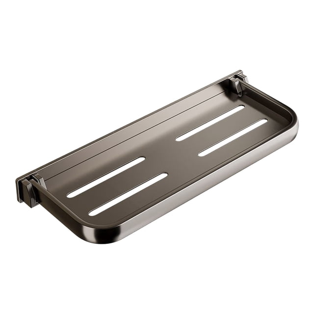 TIELUTT Étagère Murale Flottante en Aluminium pour VR, Étagère Murale Rabattable pour VR, Étagère Rabattable pour VR, Support Facile pour Chiffon, Égouttoir en Acier Inoxydable pour Porte-Éponge pour Égouttoir Enroulable Distinctif