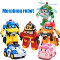 thumbnail image 2 of Robocar Poli Transformation Robot Poli Amber Roy Car Toys Action Figure Toys 2 packs, 2 of 12