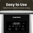 thumbnail image 4 of Chefman Turbofry Touch XL 8 Qt. Air Fryer With Digital Controls - Stainless Steel, 4 of 8