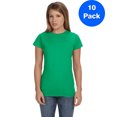 thumbnail image 1 of Gildan T-Shirt Ajusté Softstyle pour Femmes - G640L (Lot de 10), 1 of 1