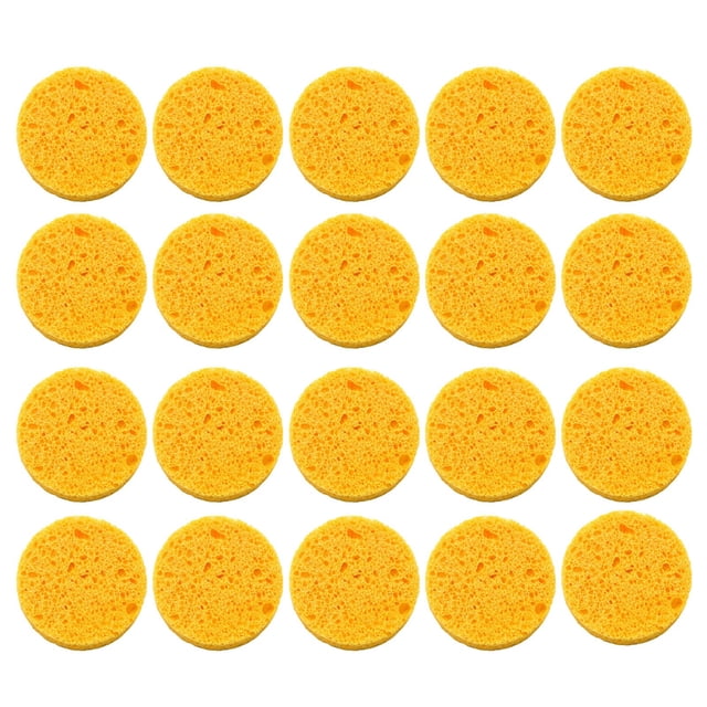 Turme Ric Pads and Turme Ric Cleansing Pads Compressed Facial Sponges Turme Ric Cleansing Pads Facial Sponges for Cleansing Exfoliating Sponge