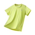thumbnail image 4 of Rash Guard for Boys Toddler UPF 50+ Quick Dry Short Sleeve UV Protection Rashguard Surf Water Shirts for Kids, 4 of 6