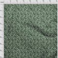 thumbnail image 4 of oneOone Georgette Viscose Green Fabric Abstract Fabric For Sewing Printed Craft Fabric By The Yard 42 Inch Wide, 4 of 4