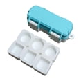 thumbnail image 4 of Siruishop Pool Chalk Holder Multifunctional Portable Compact Billiard Cue Chalk Holder light blue, 4 of 8