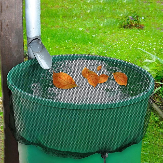 PRETXORVE 3PCS Rainwater Collector Net Cover, Outdoor Rainwater Cover, Rainwater Filtration, and Defoliation Prevention