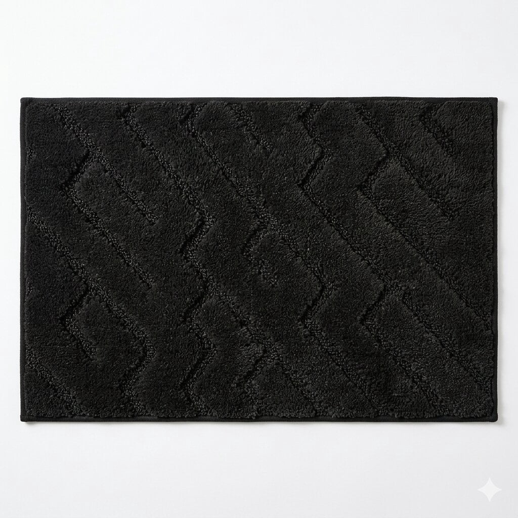 Home Decor Inc  Naples Soft & Absorbent Bath Mat Set, 20" x 30", Pack of 2