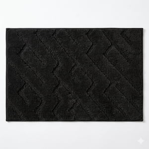 Home Decor Inc  Naples Soft & Absorbent Bath Mat Set, 20" x 30", Pack of 2