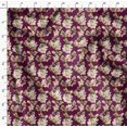 thumbnail image 4 of Soimoi Rayon Fabric Leaves & Magnolia Floral Print Sewing Fabric Yard 56 Inch Wide, 4 of 5