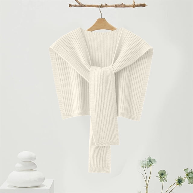 Women's Shawl Wrap Poncho Cape Open Front Cardigan Scarf Pashmina Shawls For Fall Winter