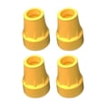 thumbnail image 3 of 4 Pieces 7/8inch Rubber Tips Replacement Easily Install Durable Yellow, 3 of 9