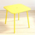 thumbnail image 4 of Novogratz Poolside Gossip Collection, June Square Dining Table, Yellow, 4 of 9