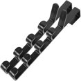 thumbnail image 2 of Miangastore Multi Function Over The Door Hook Black 2Pcs 11.2X1.5X0.8In, 2 of 8