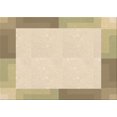 thumbnail image 1 of Ahgly Company Tapis d'Aire Rectangulaire d'Intérieur Lavable à la Machine, Style Transitionnel, Blond Doré Doré, 5 Pieds x 8 Pieds, 1 of 7