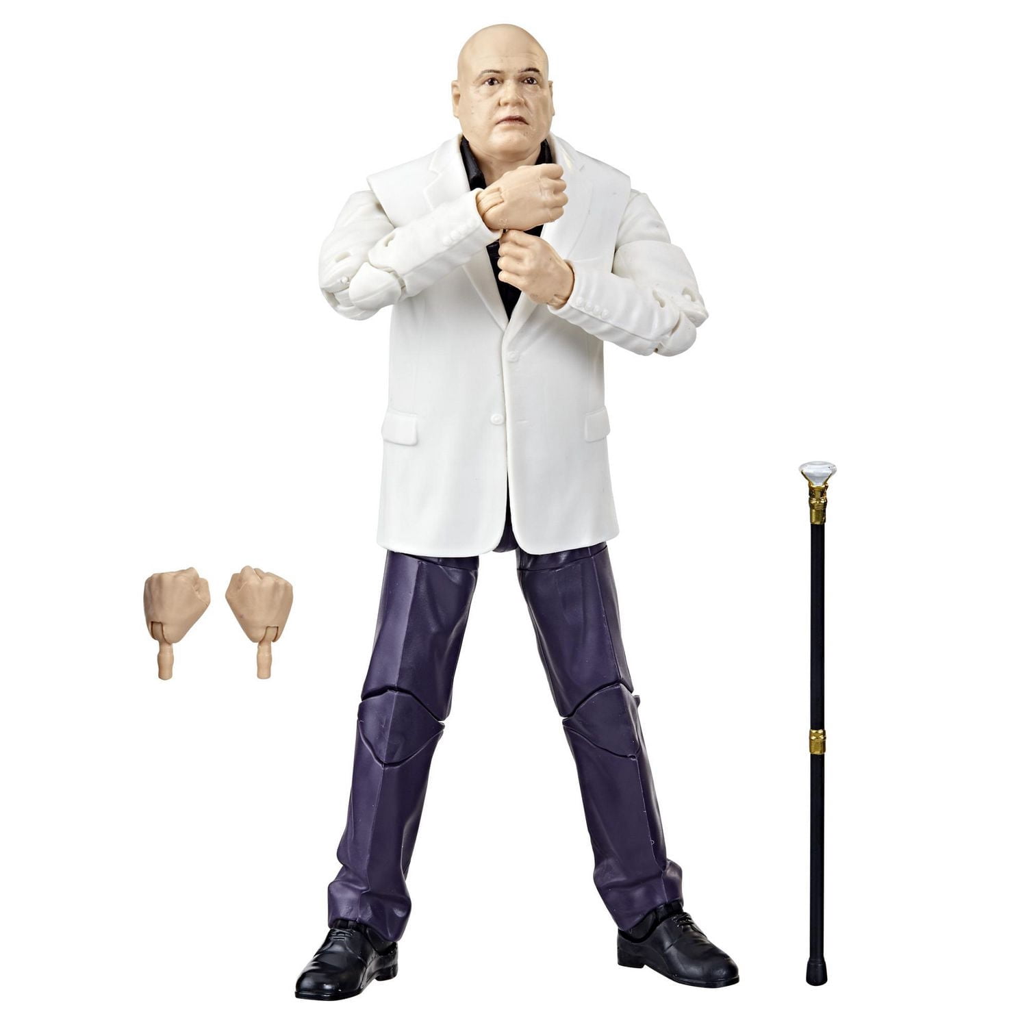 Hasbro Marvel Legends Series Kingpin, Hawkeye Collectible 6 Inch Action Figures, Ages 4 and Up 