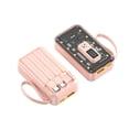 thumbnail image 1 of fastboy Kit de Banque d'Alimentation Mini Transparent Portable Charge Rapide Pour21700 Kit DIY Facile à Transporter ABS Rose, 1 of 6