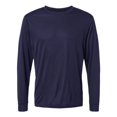 thumbnail image 1 of T-Shirt à Manches Longues de Performance, L, Marine, 1 of 2