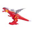 thumbnail image 2 of Red Children'S Dinosaur Light Concert Walk Will Be Called Mechanical Dinosaur Model Toy No Spray Effect, 2 of 6