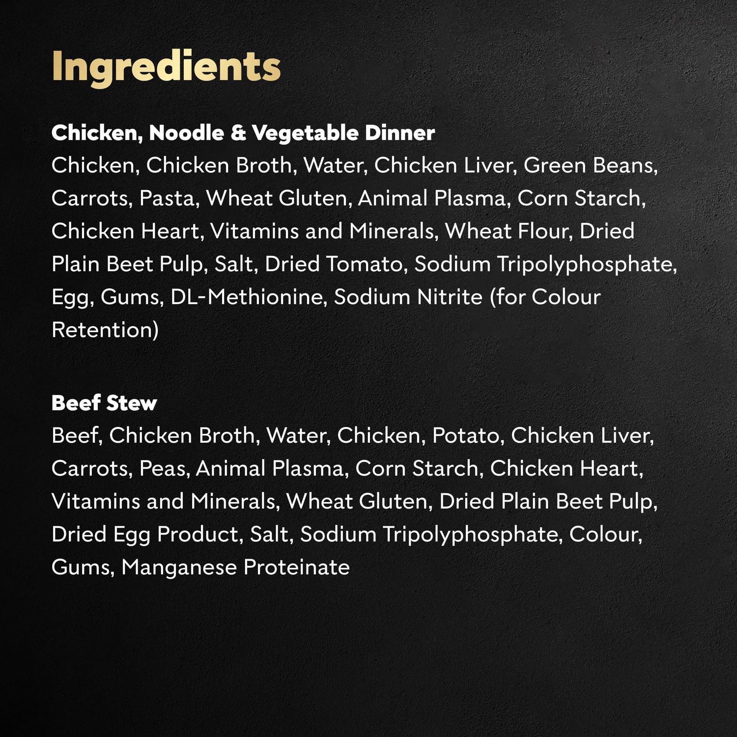 Cesar Home Delights Ragoût de Bœuf et Poulet, Nouilles et Légumes Paquet Varié Nourriture pour Chien Adulte Humide et Tendre, 12x100g