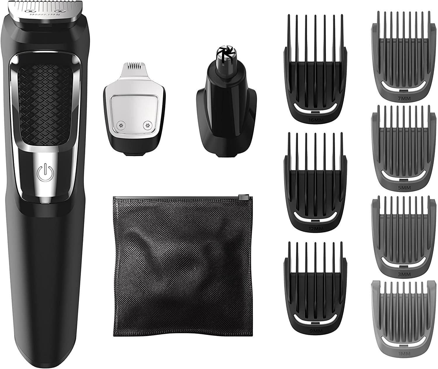 Philips Multigroomer Series 3000 with 10 Accessories, MG3750