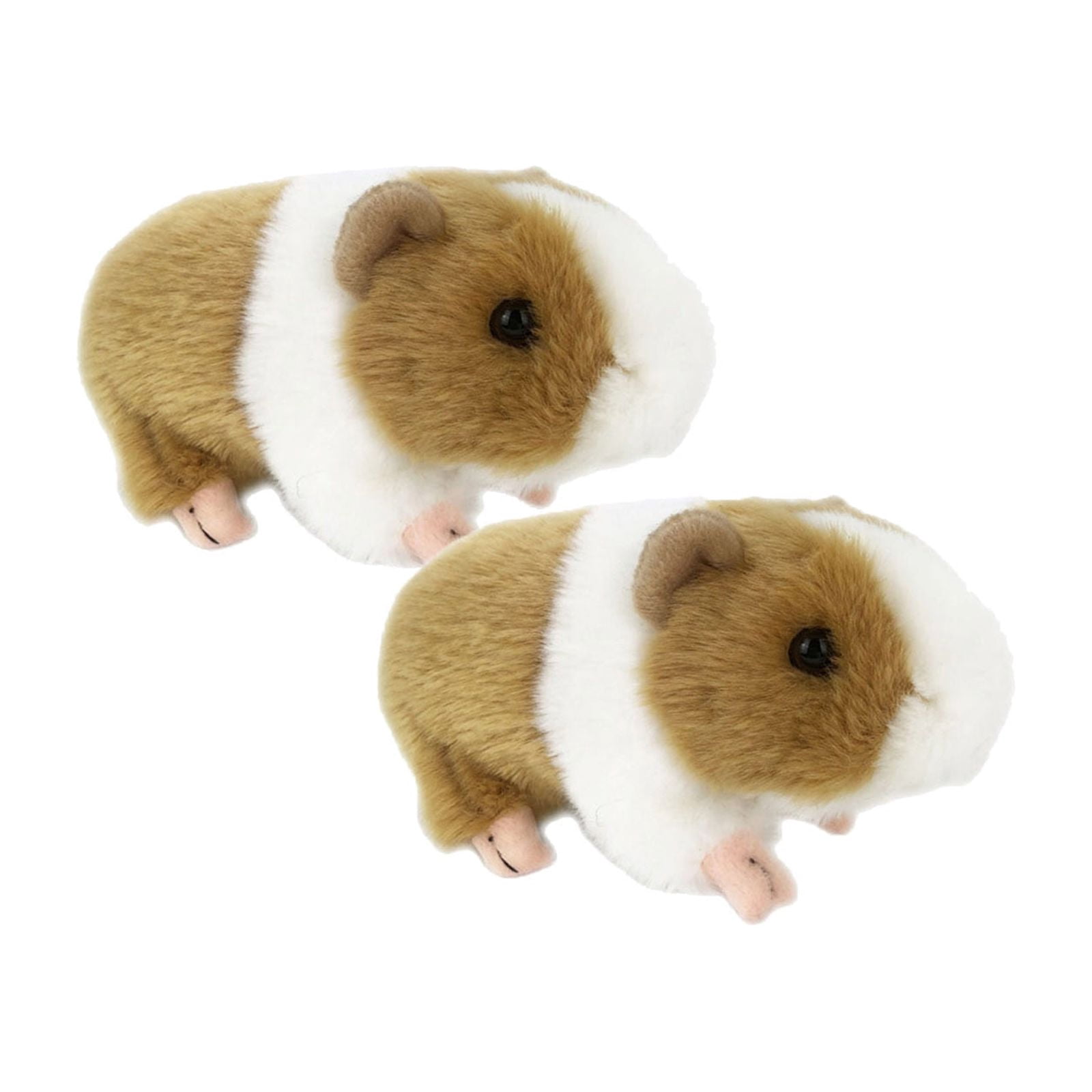 Jindong Peluche de Cochon d'Inde Mignonne de Simulation 18 cm Petite Poupée Hamster Poupée Chiffon Jouet