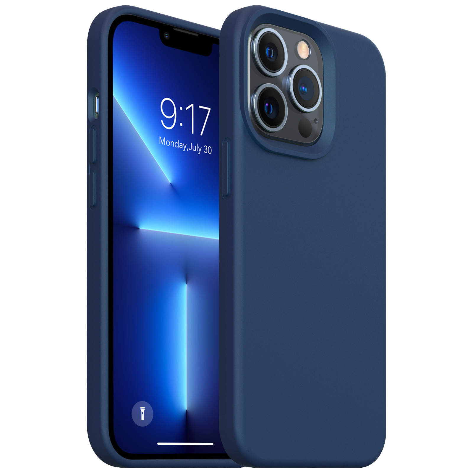 Amdohai Liquid Silicone Phone Case Compatible with iPhone 13 Pro Ultra Slim Shockproof Anti-Scratch Protective Phone Cases
