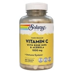 Solaray - Vitamine C à deux niveaux à libération différée 1000 mg. - 250 Comprimés