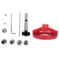 thumbnail image 3 of Drill Locator, Handheld Puncher Drill Guide, Rustproof Vertical Doweling Jig, Wood Boards Drilling For Woodworking Carpentry, 3 of 8