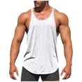 thumbnail image 2 of Plebaso Cotton Tank Tops for Men Workout Sleeveless Muscle Shirts Lightweight Summer Athletic Running Tee, 2 of 7