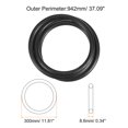 thumbnail image 2 of Unique Bargains Universal Sewing Machine Motor Stretch Belt 942mm 37" Perimeter, 8.6mm Belt Thick, 2 of 5