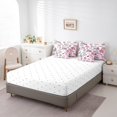 thumbnail image 4 of YST 7-Piece Comforter Set with Decorative Sheet Set, Pink Lips Diva Theme, Full Size, Polyester, Bed in a Bag, 4 of 5