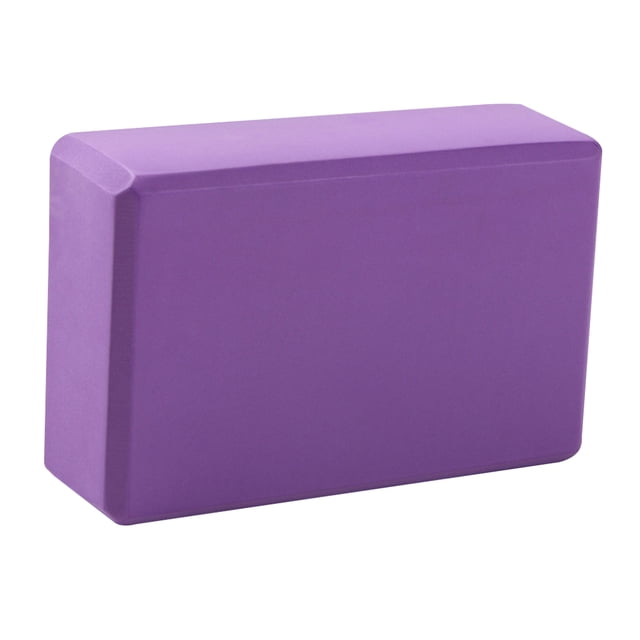 Yoga Block - Soft Non-Slip Surface for Yoga, Pilates, Meditation