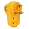 thumbnail image 1 of 30 Amp RV Male Female Plug Set 125V Heavy Duty for Caravan Motorhome Van Trailer Orange-Male, 1 of 4