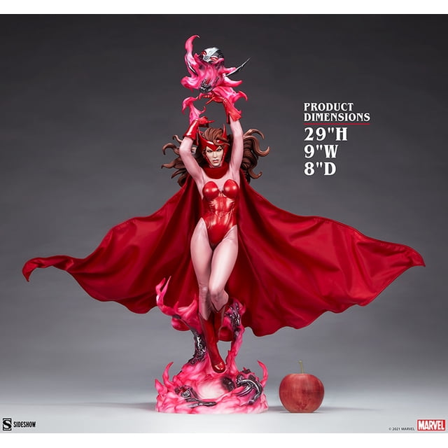 Marvel Figurine Statue de Collection 29 Pouces Format Premium - Scarlet Witch Sideshow 300485