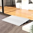 thumbnail image 3 of Gymax Rampe de Seuil de Porte 3 Pieds' en Aluminium, Montée Réglable, Rampe d'Entrée pour Fauteuil Roulant, 3 of 9