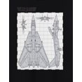 thumbnail image 2 of Top Gun T-Shirt Noir à Manches Courtes pour Hommes, 2 of 7