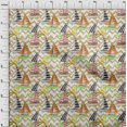 thumbnail image 4 of oneOone Polyester Spandex Beige Fabric Beach Sewing Material Print Fabric By The Yard 56 Inch Wide, 4 of 4