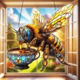 thumbnail image 4 of Capteurs de Soleil Ornements de Jardin Animaux d'Extérieur Capteurs de Soleil pour Fenêtres Ornements de Jardin Capteurs de Soleil d'Extérieur pour Fenêtres Capteurs de Soleil Ornement Ornement Suspendu Verre Rideau en Acier Vitrail Fenêtre, 4 of 4