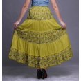 thumbnail image 3 of Bimba SkirtsForWomen Long Length Cotton Printed Maxi Boho Summer Skirt, 3 of 5