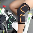 thumbnail image 5 of Bangcool 2pcs sport manches au genou manches de compression anti-dérapant genouillère pour les femmes et les hommes, 5 of 5