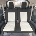 thumbnail image 2 of For 2020-2024 Ford Explorer Base FH Group Neoprene Custom Fit Car Seat Covers Water Resistant - 3rd Row Beige, 2 of 6