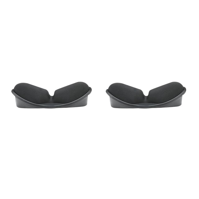 relayinert 3D Wrist Rest Support Pad Silicone Hand Pillow Mouse Pad Laptop black 2Set