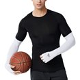 thumbnail image 3 of Manchons de Bras Rafraîchissants avec Doigts Ergonomiques Hommes Femmes Protection Solaire UV Manchons de Bras Longs Couvre-Bras pour Cyclisme Conduite Course Golf Football Basketball, 3 of 8