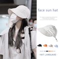 thumbnail image 3 of Femmes Large Bord Pare-Soleil Réglable UV Protection Casquette Été Plein Air Chapeau de Soleil, 3 of 4