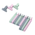 thumbnail image 1 of VONKY 12Pcs/set Bag Clips Snack Fresh Food Storage Bag Sealer Kitchen Mini Vacuum Sealer Clamp, 1 of 9