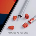 thumbnail image 3 of Étui à Stylo en Silicone, Étui à Crayons avec Capuchon pour Logitech Stylus Access 2024, Orange, 3 of 8