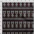 thumbnail image 3 of oneOone Organic Cotton Voile Fabric Chevron & Swirl Ikat Printed Craft Fabric BTY 42 Inch Wide, 3 of 4