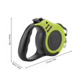 thumbnail image 2 of Herwey 5M Retractable Automatic Winding Rope Walking Traction Leashes for carrying Pet Dogs, Retractable Pet Leashes, Dogs Traction Leashes, 2 of 8