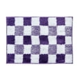 thumbnail image 1 of Tapis de bain Mainstays Kids Collection Chat Quadrillé Mauve Antidérapant, 17" x 24", 1 of 5